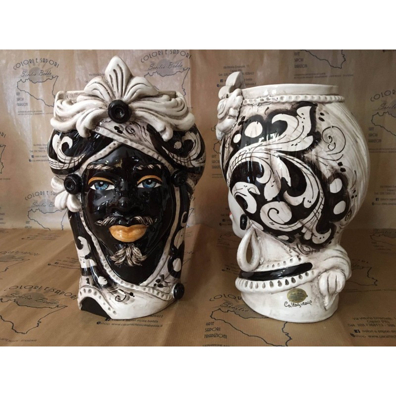 Moro Caltagirone – wysokość około 28 cm - 