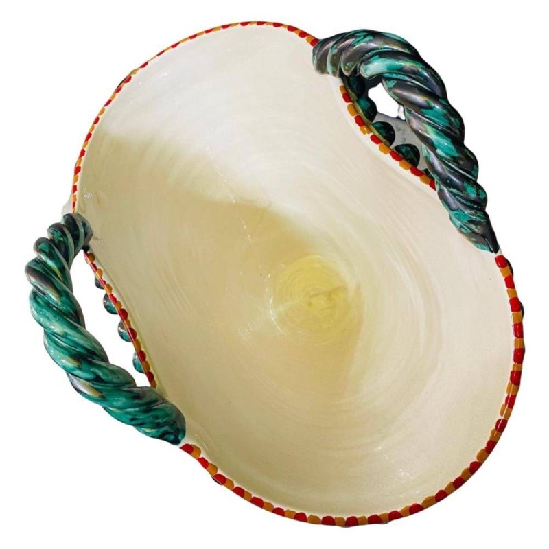 Fijne keramische koffie uit Caltagirone met verlichtingstoepassingen - Measure Cm L42xh33xp26 - 