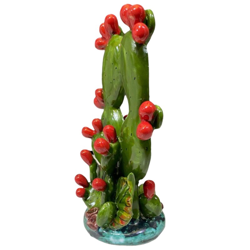 Prickly Pear Pale Composição com base - altura 20 cm - 