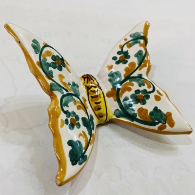 Hand-Painted Ceramic Hanger Butterfly, Available in 5 Decorations (ang.) - 