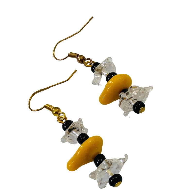 Mod. 05 earrings with handmade murrine - 