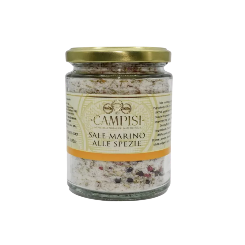 Sicilian Sea Salts at High Quality Spices 300g - 
