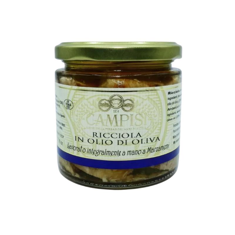 High Quality Sicilian Ricciola in Olive Oil 220ggg - 