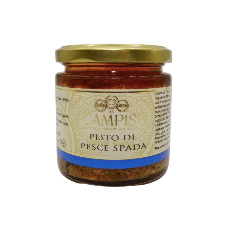 Pesto Fish Spada Sicilian High Quality 210 - 