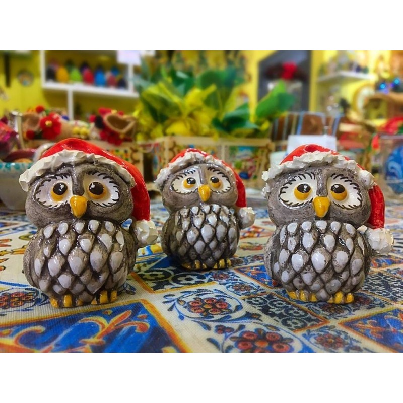 Kerstmis fruit in fijne keramiek - 