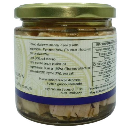 Tuńczyk sycylijski z bryzą morską w oliwie z oliwek 220g... 2