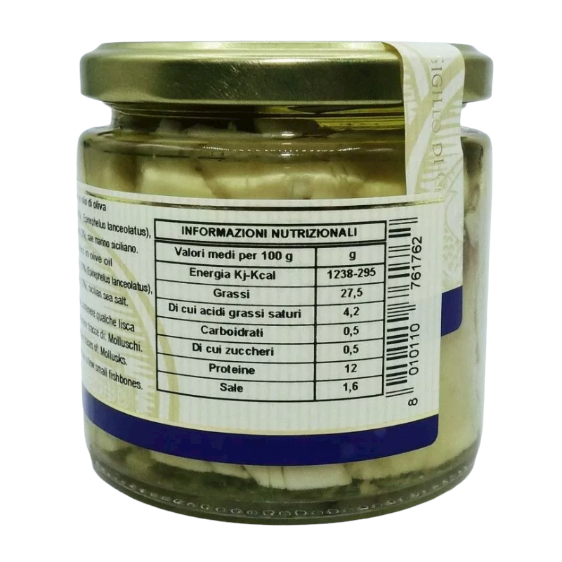Garoupa Siciliana com Alcaparras, 220g - 