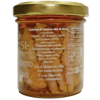 Bottarga di Tonno Siciliano in Olio D'oliva, 90g - 