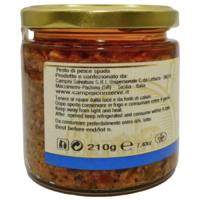 Pesto Fish Spada Sicilian High Quality (ang.) - 