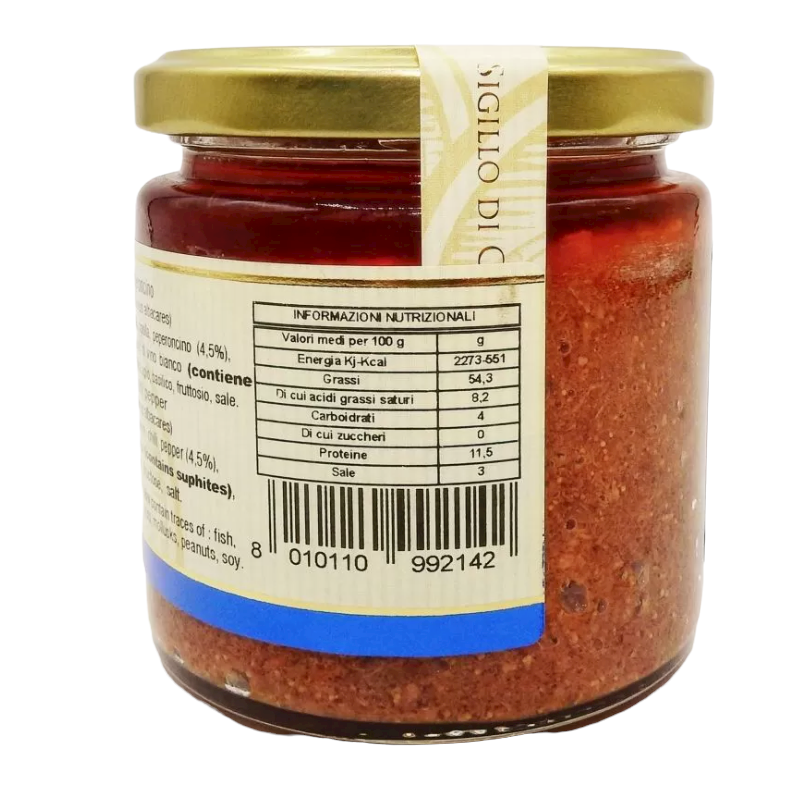 Pesto di Tonno Siciliano With Capperi e Peperoncino (ang.) - 