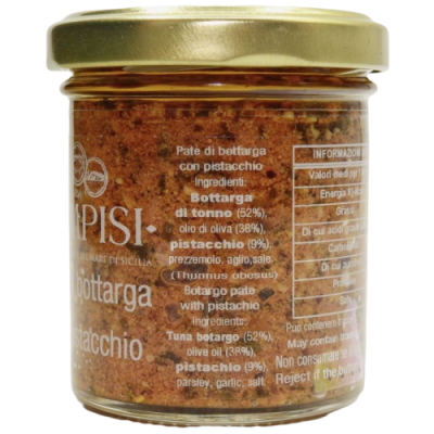 Sicilian Bottarga Pate with Pistachio, 90g - 