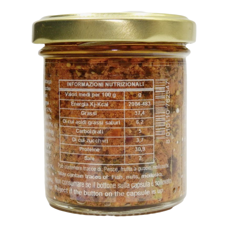 Sicilian Bottarga Pate with Pistachio, 90g - 
