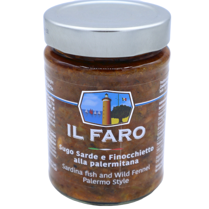 Salsa Artesanal de Sardinas e Hinojo, Estilo Palermo, 300g - 