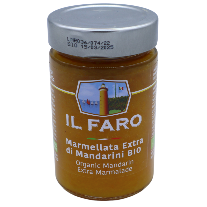 Siciliansk marmalad Extra mandariner Bio 200g - 