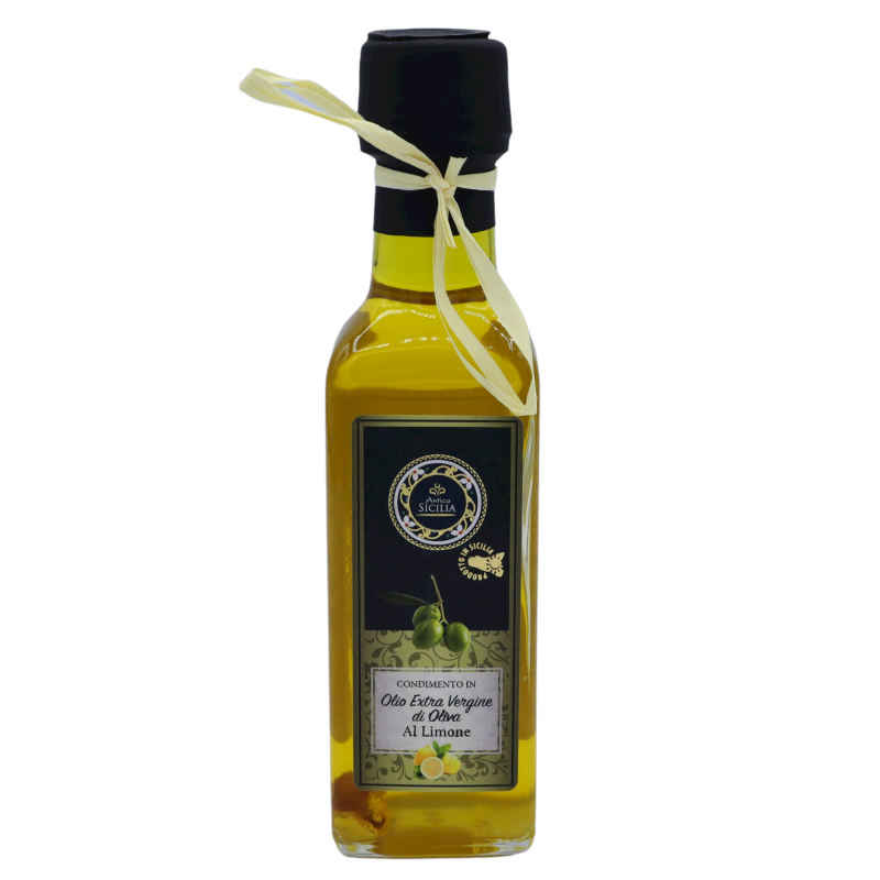 Sizilianisches Evo-Öl mit Zitrone 100 ml - 