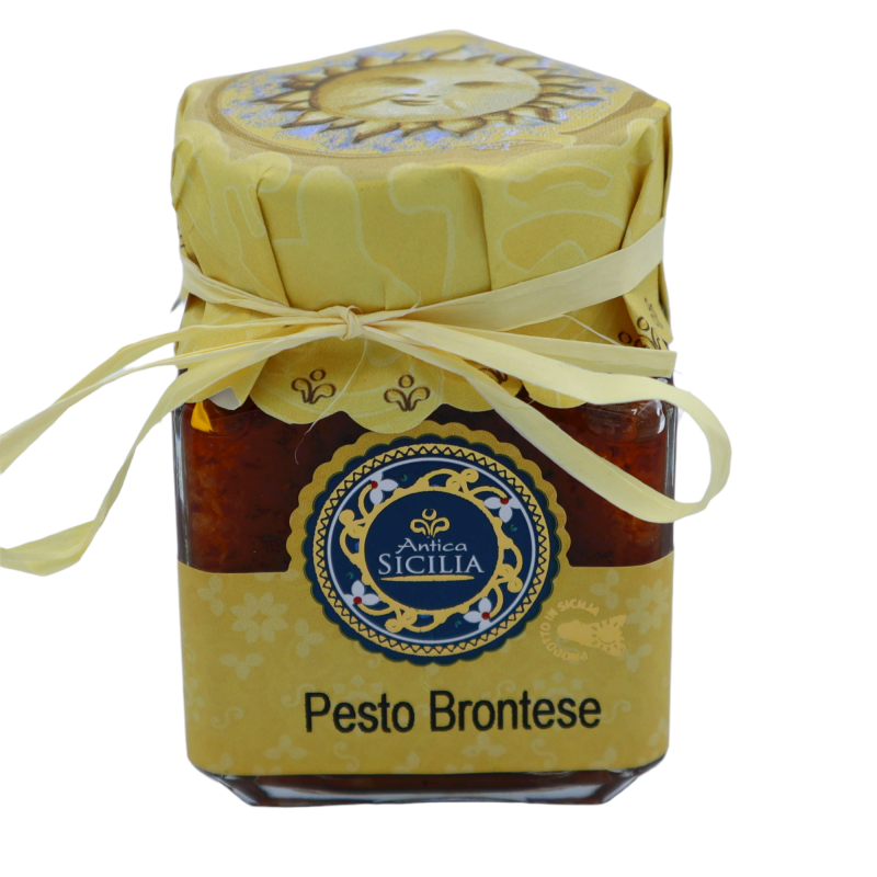 Pesto de Bronte, sous différents formats - 
