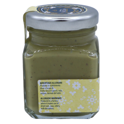 Sizilianische Pistaziencreme mit Cannolo-Zest, mit 2 Formatoptionen (1 Stück) - 