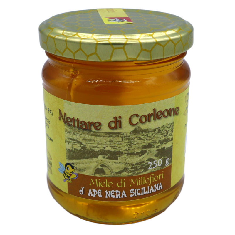 Sicilian Black Bee Millefiori Honey 250g - 