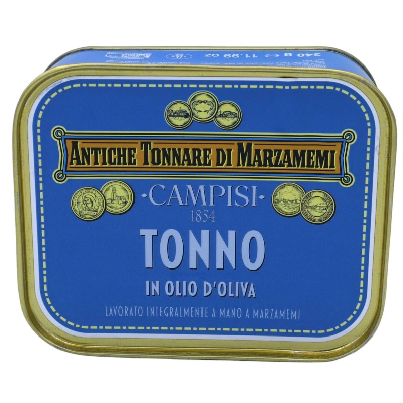 Sicilian tuna in olive oil 340g - 