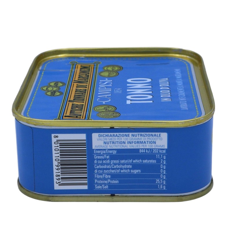 Sicilian tuna in olive oil 340g - 