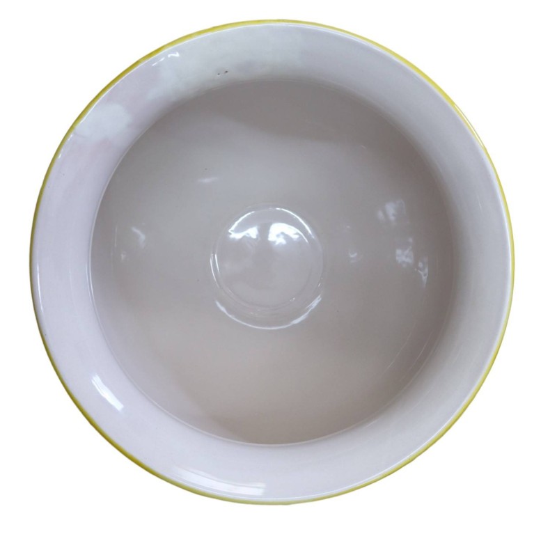 Cachepot Caltagirone keramisk växtkruka, barock-palermo-dekoration, med 5 storleksalternativ (1 st) - 