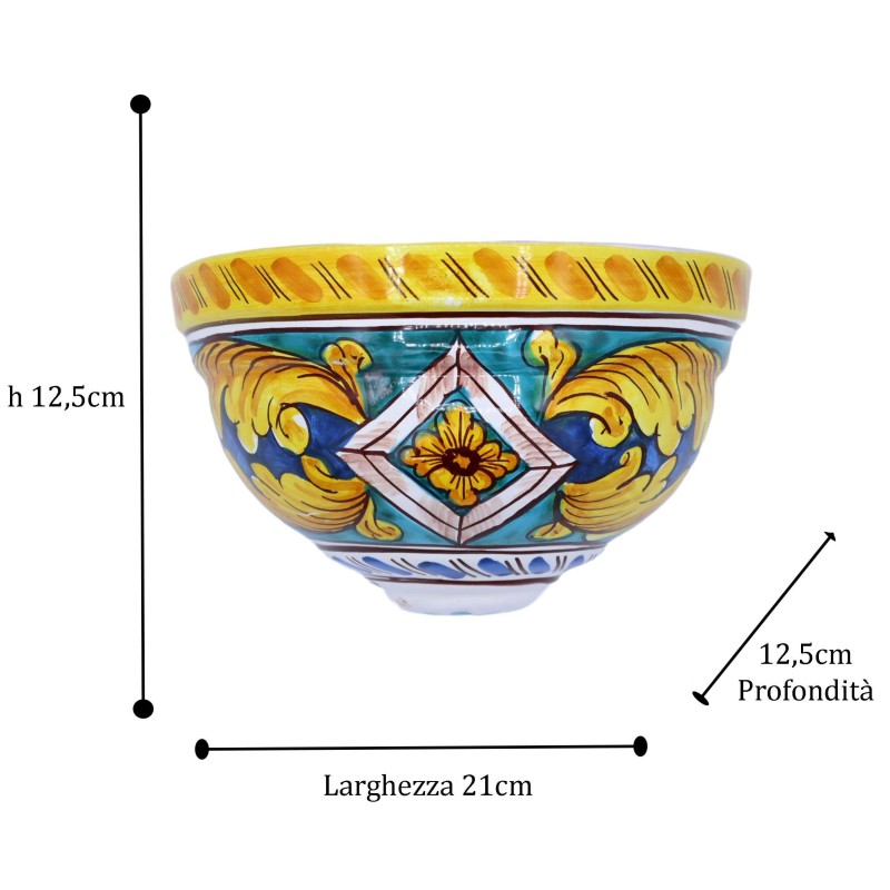 Kaltagirone, dekoracja barokowa – pomiary 21x12.5x12.5 cm approx. Mod - 