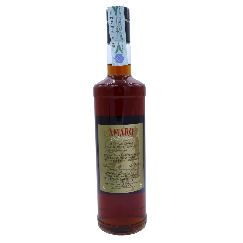 Antica Sicilia fine bitter 700ml - 