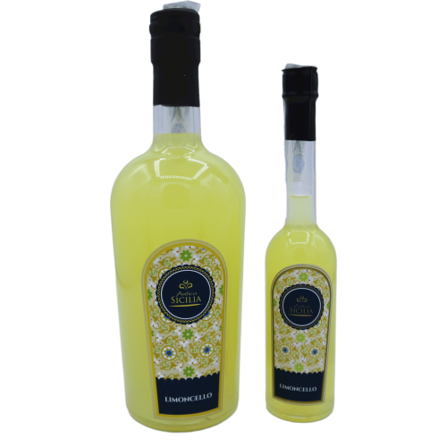 Siciliaanse Limoncello, in diverse formaten - (1 Stuk) Vol. 25% - 