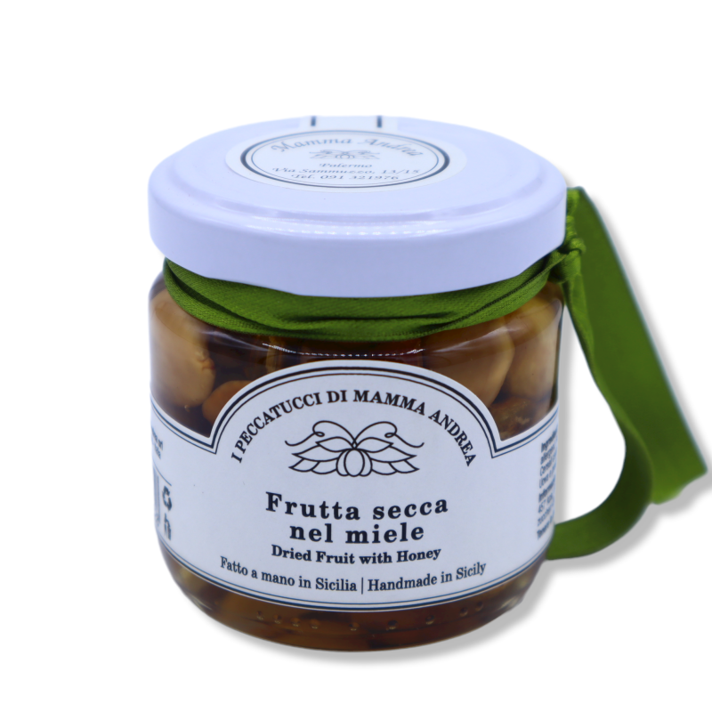 Sicilian dried fruit in honey, 125g - 