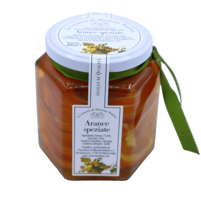 Conserve Siciliaanse Arance Speziate, 400g - 