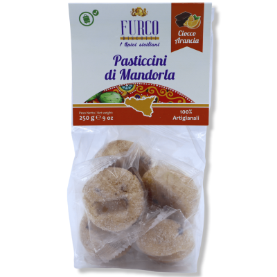 Mandorla Pastries Chocolade Orange, 250g - 