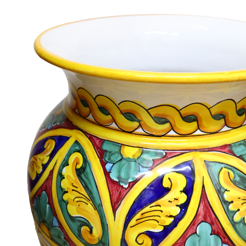 Large Jar umbrella stand, 18th century Palermo decoration - height approx. 50 cm Mod GR -  2