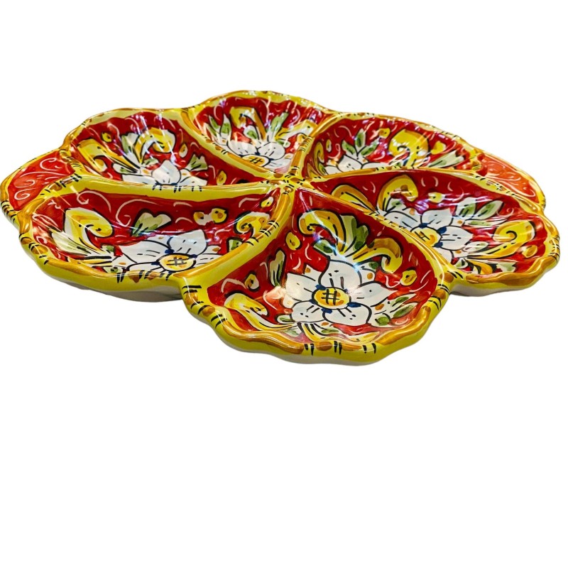 6 fack skal blomma dekoration - diameter ca 30 cm - 