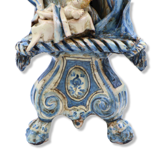 Presepe op basis Ceramic Baroque door Caltagirone onderscheiden door hand, in verschillende kleuren, 30/33 cm approx. Mo 2