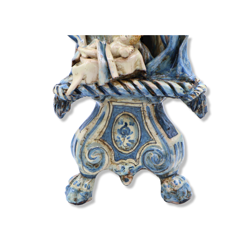 Presepe op basis Ceramic Baroque door Caltagirone onderscheiden door hand, in verschillende kleuren, 30/33 cm approx. Mo