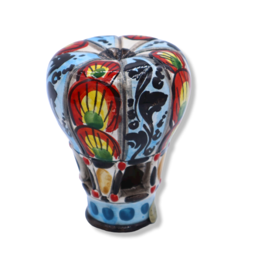 Balão de ar quente de cerâmica Caltagirone, em várias decorações, h 10 cm aprox. modo rp -  2