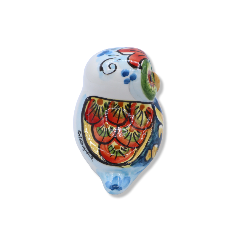 Kaltagirone, barokowa dekoracja na różnych funduszach, h9 cm approx. BR - 