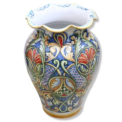 Scalloped umbrella jar, Baroque decoration - height approx. 50 cm Mod BR - 
