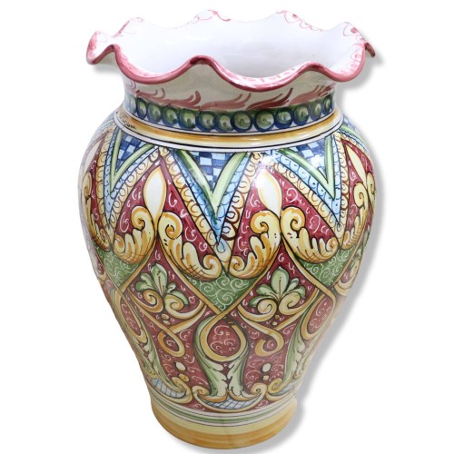 Scalloped umbrella jar, Baroque decoration - height approx. 50 cm Mod BR - 