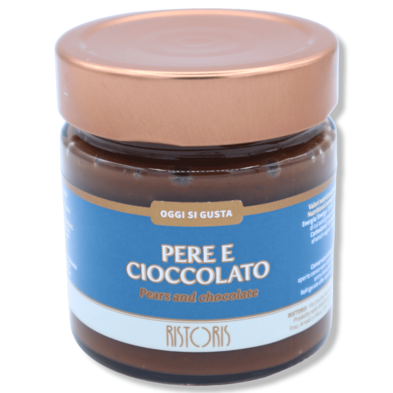 Spreadable pear and chocolate cream, 270g - 