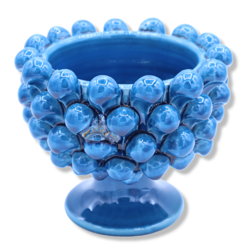 Wazon Caltagirone Mezza Pigna, jednokolorowy, Ø ok. 12 cm. (1 szt.) Różne kolory -  2