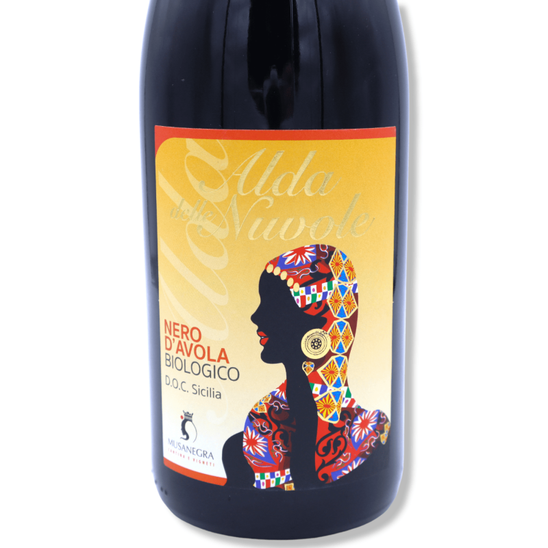Svart vin av avola Biologico D.O.C. - 750 ml - 