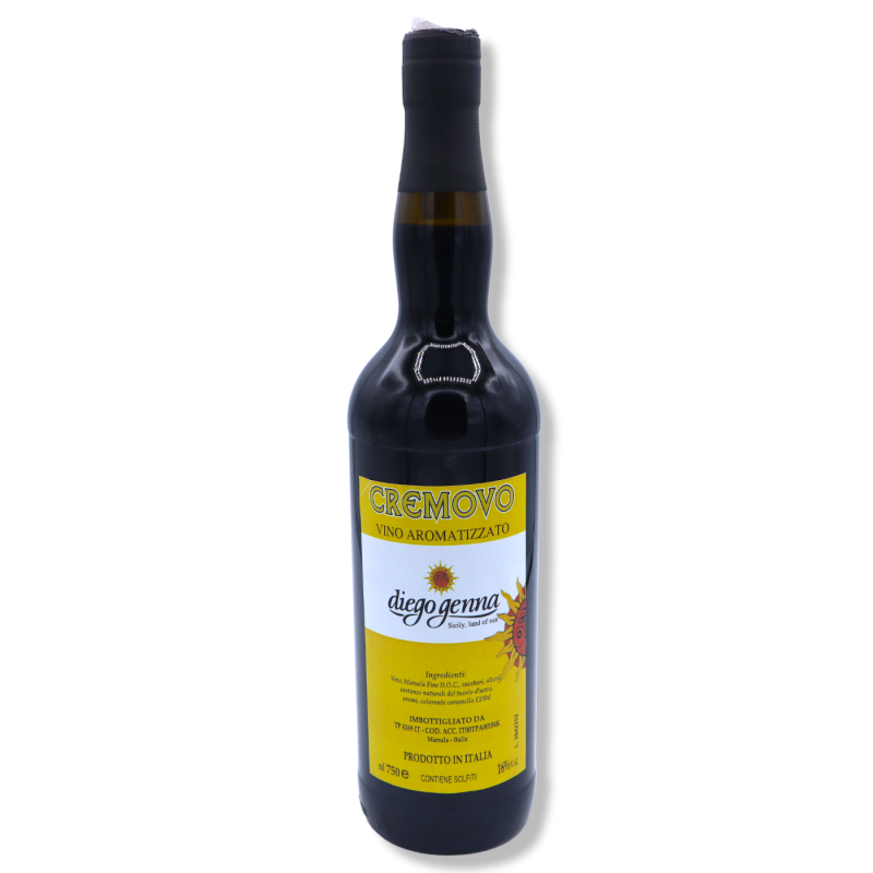 Cremovo, wino aromatyzowane, obj. 16% - 750 ml -  Cremovo, wino aromatyzowane, obj. 16% - 750 ml -
