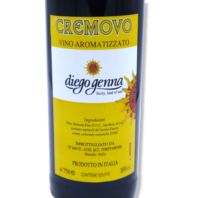 Cremovo, gearomatiseerde wijn, Vol. 16% - 750 ml - 