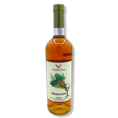 Sicilianskt Moscato-berikat vin, vol. 16% - 750 ml - 
