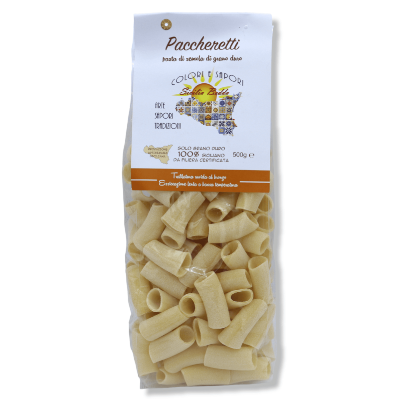 Pasta Artigianale Siciliana Paccheretti, 500g - 