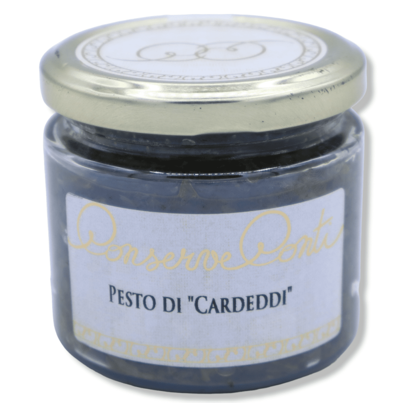 Pesto "Cardeddi" en aceite Evo, 190g - 