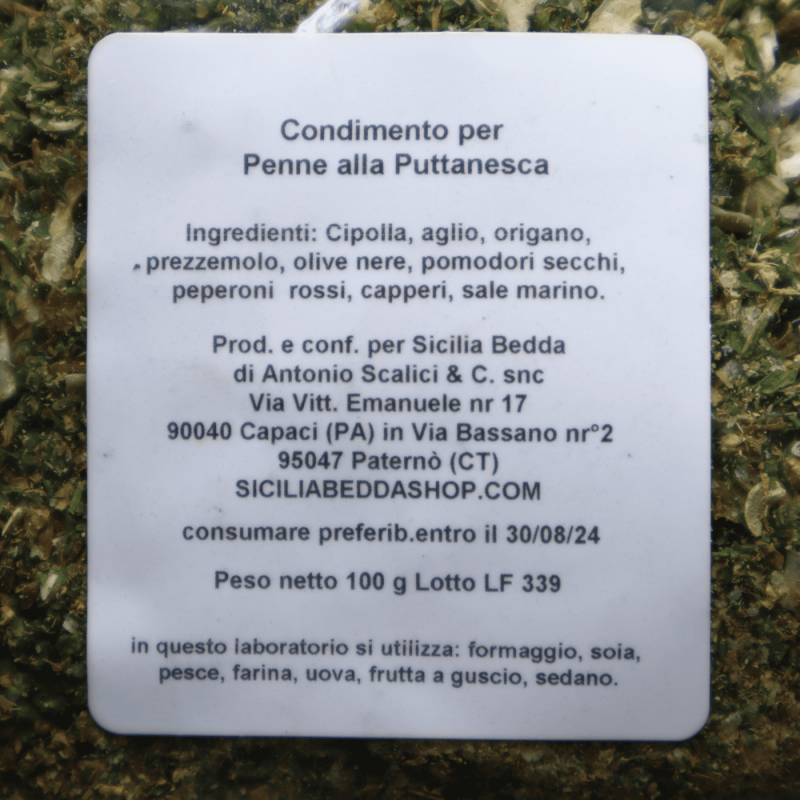Gewürz für Penne alla Puttanesca, 100g