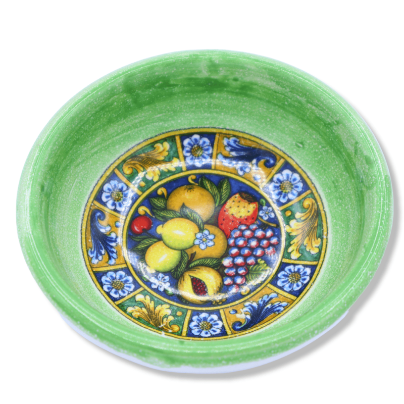 Cuenco de cerámica con decoración aleatoria y color seleccionable, Ø 9 cm aprox. (PC 1) - 