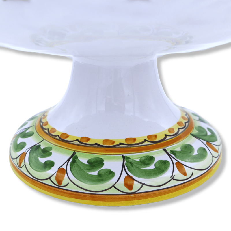 Support de table pour bol à fruits, céramique sicilienne, Ø environ 40 cm. décoration de Noël - 